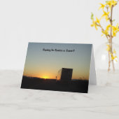 Carte chrétienne de détenu avec message évangéliqu (Fleur jaune)