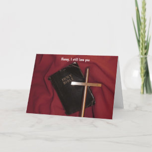 Carte chrétienne de détenu avec message évangéliqu