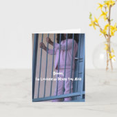 Carte chrétienne de détenu avec message évangéliqu (Fleur jaune)