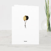 Carte chrétienne de fête des pères (Dos)