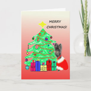 Carte chrétienne de Morkie Dog