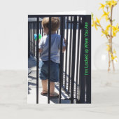 Carte chrétienne pour un détenu pour la fête des p (Fleur jaune)