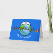 Carte Chrismukkah World et Yarmulke (Kipper) (Devant)