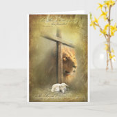 Carte Christ Lion de Juda (Fleur jaune)