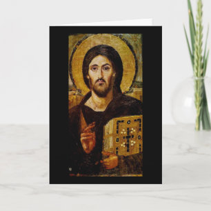 Carte Christ Sauveur