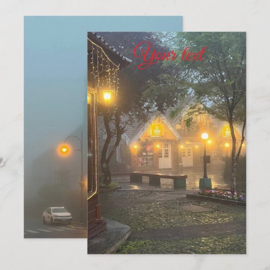 Carte Christamas (Devant / Derrière)