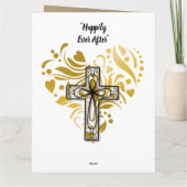 Carte Christian 50e Anniversaire Mariage d'or (Dos)