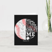 Carte Christian Baseball Philipans 4_13 I Can Do All Thi (Devant)