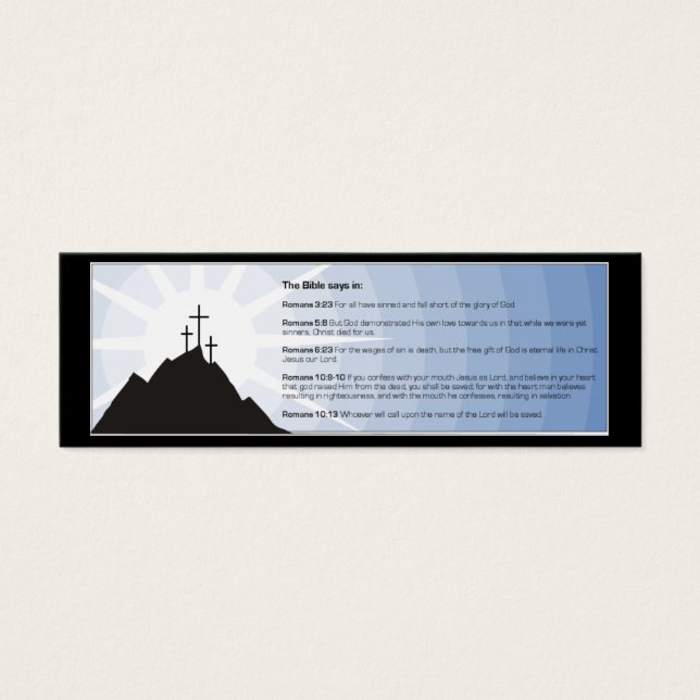 Carte Christian Bible (Devant)