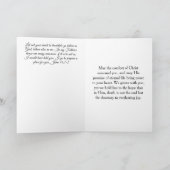 Carte Christian Bible Verse Sympathy Card (Intérieur)