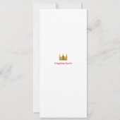 Carte Christian Black (Dos)