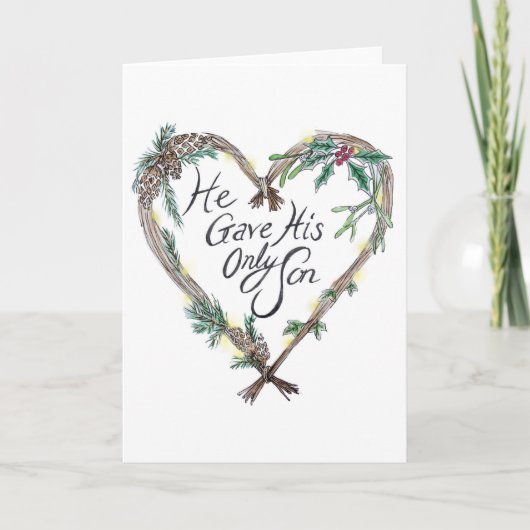 Carte Christian Christmas (Devant)