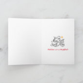 Carte Christian Christmas (Intérieur)