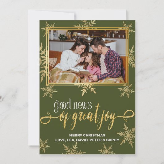 Carte Christian Christmas (Devant)