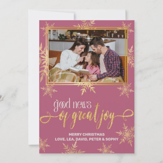 Carte Christian Christmas (Devant)