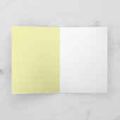 Carte Christian Easter Card with empty gold cross (Intérieur)