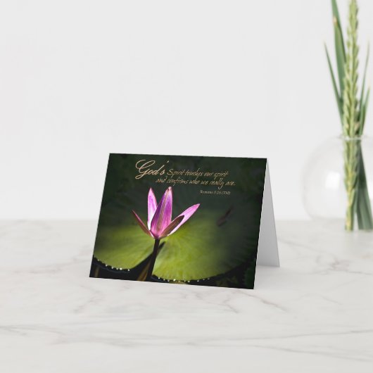 Carte Christian Encouragement Note (Devant)