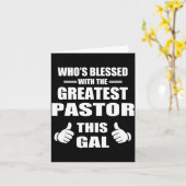 Carte Christian Faith Church Fellowship Congregation Pas (Fleur jaune)