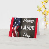 Carte Christian Labour Day (Fleur jaune)