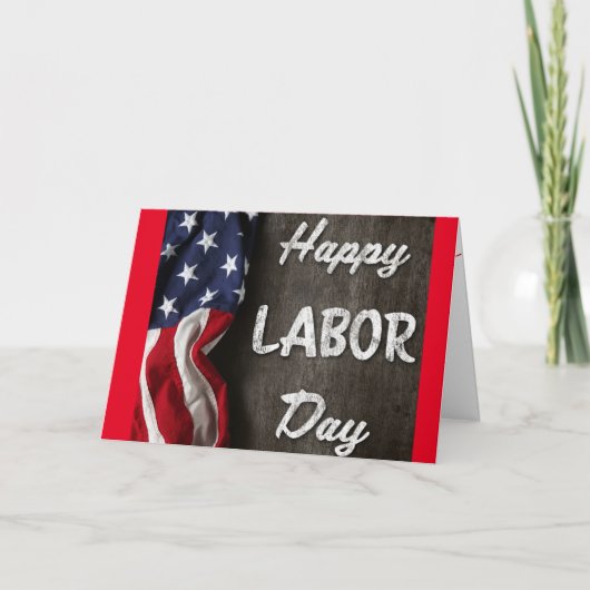 Carte Christian Labour Day (Devant)