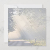 Carte Christian Poem Note "Sunbeams" (Dos)