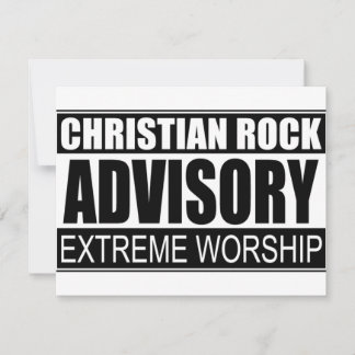 Carte Christian Rock Advisory...