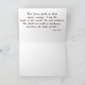 Carte Christian Scripture Encouragement Card Phare (Intérieur)
