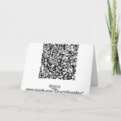 Carte Christian Sympathy Card (Dos)