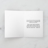 Carte Christian Sympathy Striations Brown Concepti (Intérieur)