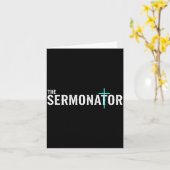 Carte Christian The Sermonator - Pastor &amp; Preacher C (Fleur jaune)