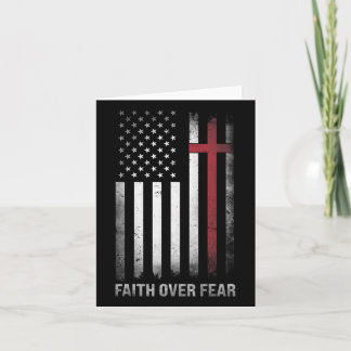 Carte Christian Us Usa Drapeau American Christ Faith sur