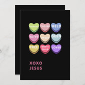 Carte Christian Valentines (Devant / Derrière)