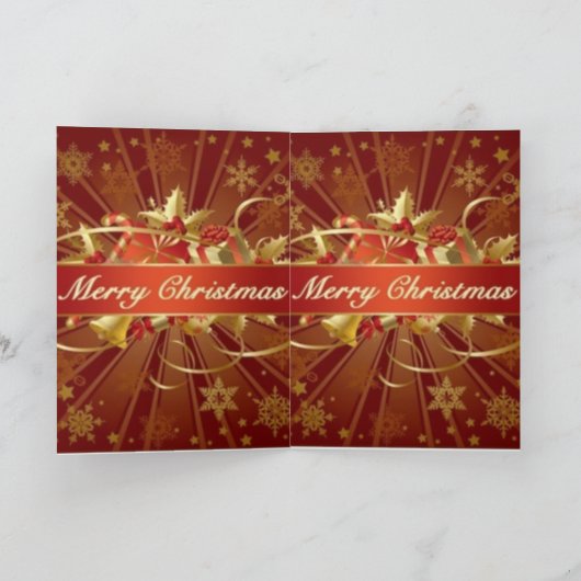 Carte Christma (Intérieur)