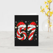 Carte Christmas 67 Candy Cane Six Seven Meme Lights Sant (Fleur jaune)