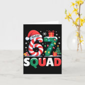 Carte Christmas 67 Squad Sister 6-7 Funny Matching Candy (Fleur jaune)