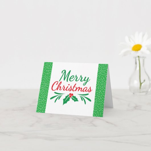 Carte Christmas Blank (Petite plante)