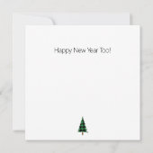 Carte Christmas Buffalo Print Gnome Christmas Card (Dos)