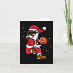 Carte Christmas Bysketbyll Black African American Père N