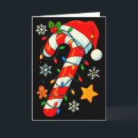 Carte Christmas Candy Cane Santa Hat Xmas Kids Toddler Y<br><div class="desc">Christmas Candy Cane Santa Hat Xmas Kids Toddler Youth</div>