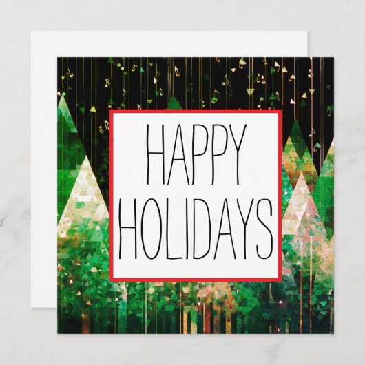 Carte Christmas cards (Devant / Derrière)