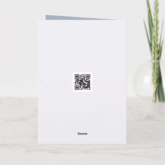 Carte Christmas Caroling Dogs In Snowflakes (Dos)