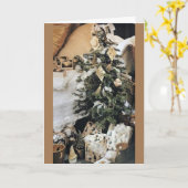 CARTE CHRISTMAS CHEER À DES AMIS (Fleur jaune)