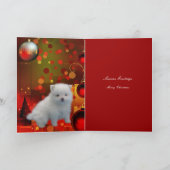 Carte Christmas Chien Chien Chien Chien Chien Chie (Intérieur)