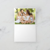 Carte Christmas Chien Dachshund Gold Photo Joyeux (Intérieur)