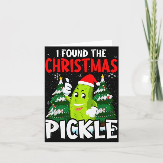 Carte Christmas Ckle Lover Gift Co. I Found The Christma (Devant)