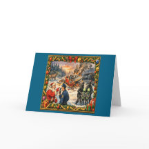 Christmas Crash Greeting Card