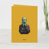 Carte Christmas Crisis - Edvard Munch Seasonal Sweater (Dos)