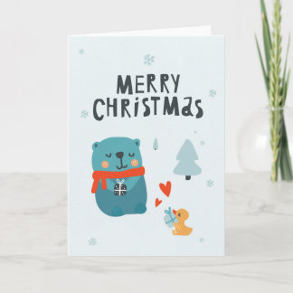 Carte Christmas Cute