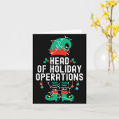 Carte Christmas Elf Office Team Party Family Matching _1 (Fleur jaune)