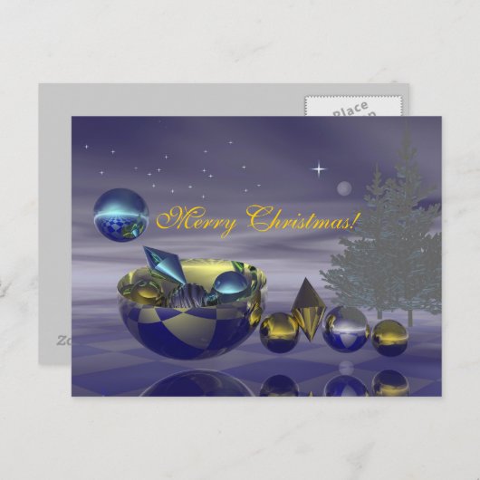 Carte Christmas Eve (Devant / Derrière)